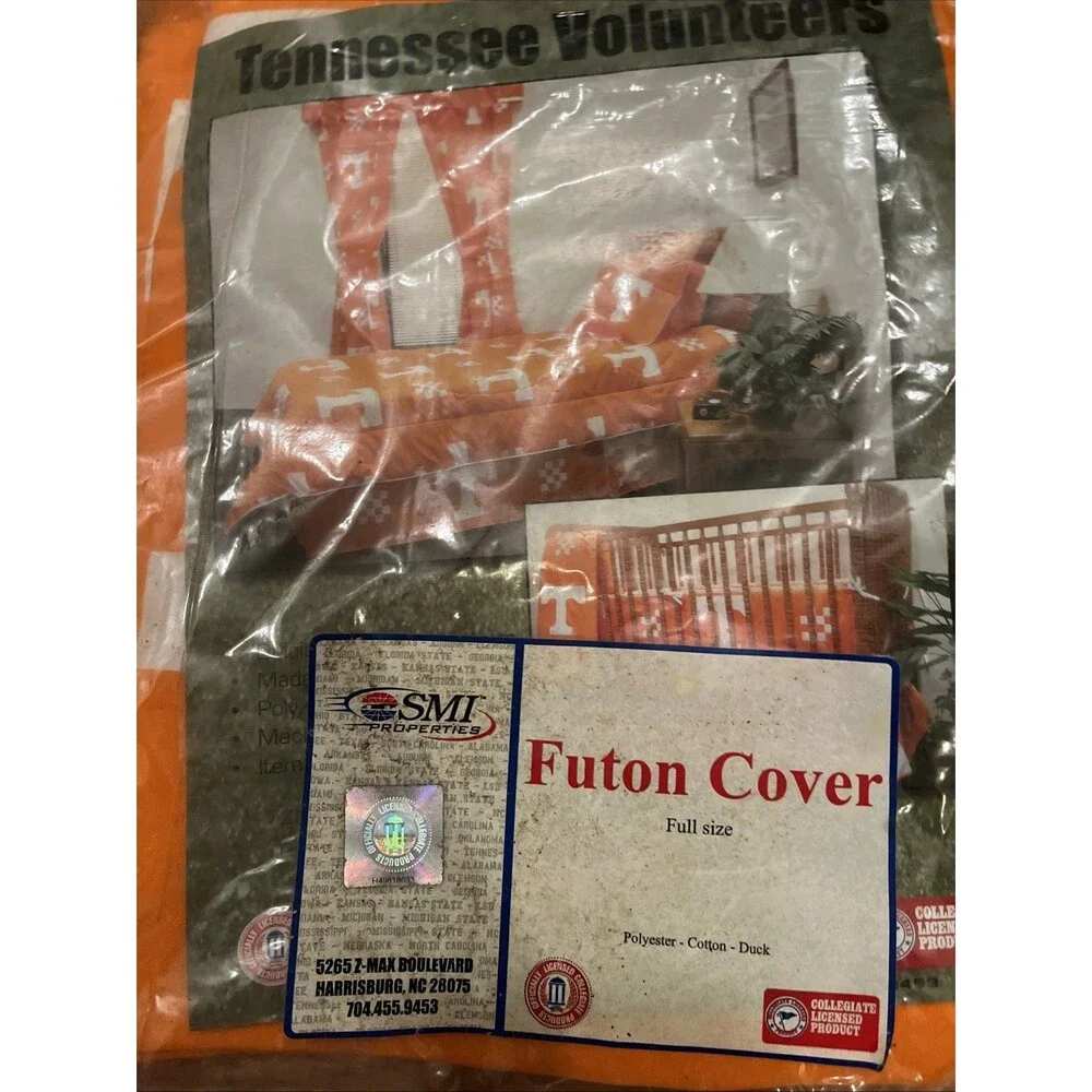 University Of Tennessee Volunteers Futon Cover Full Size Fits 6